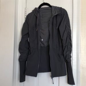 Lulu Lemon Athletica jacket with hood